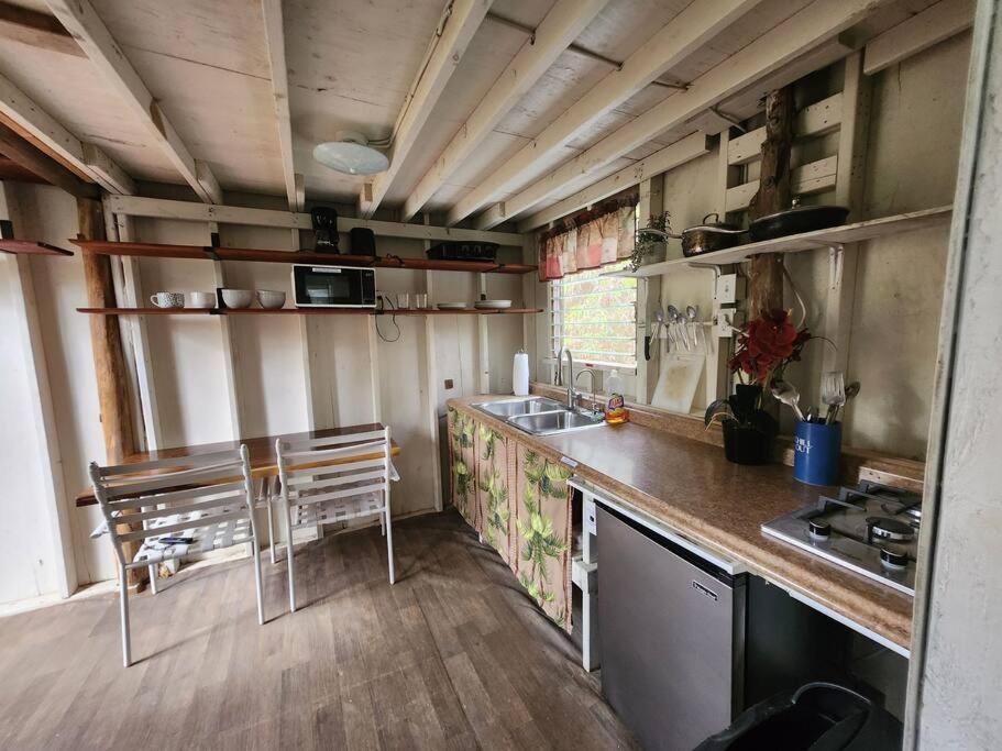 Cabin 2-Rustic Private Stay Near Volcano National Park Fern Forest المظهر الخارجي الصورة
